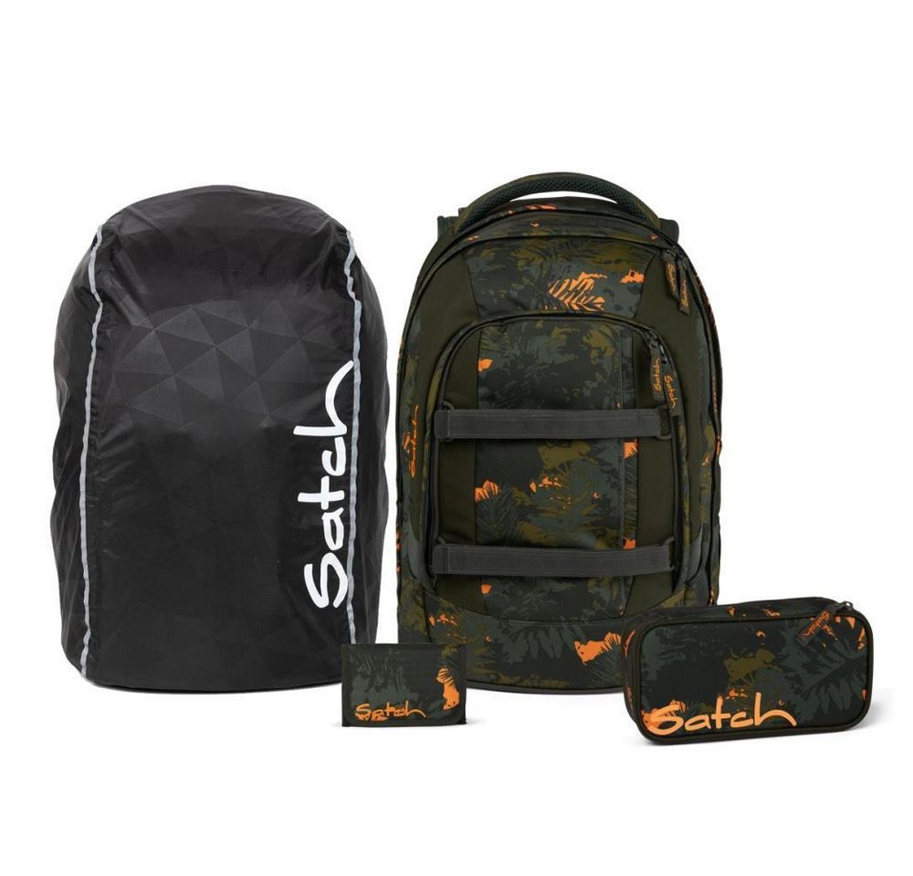 Satch Schulrucksack Pack (Streetwalk Edition, inkl. Schlamperbox, Geldbörse und Regenhülle) Bild 4