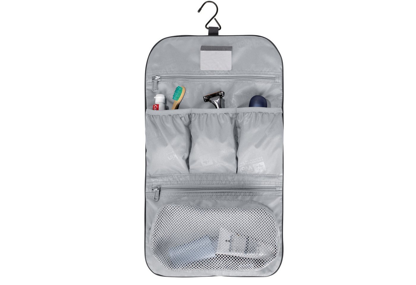 Jack Wolfskin Reisetasche Jack Wolfskin Waschtasche Konya Waschsalon Black Bild 2