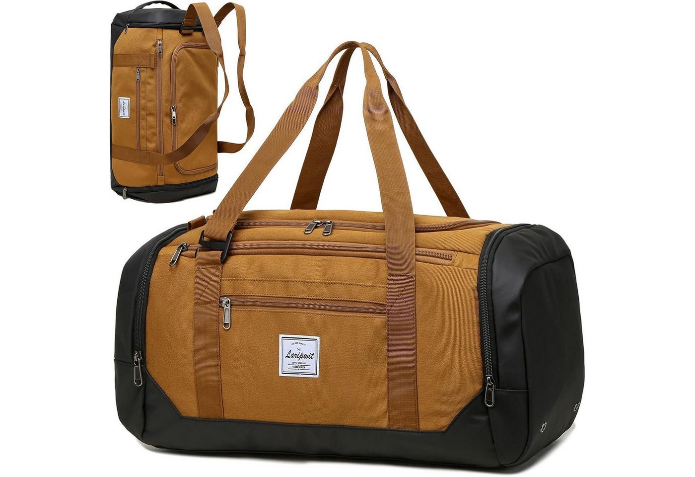 LuxusKollektion Reisetasche Reisetasche Sporttasche 40L Mittelgroß mit Schuhfach und
