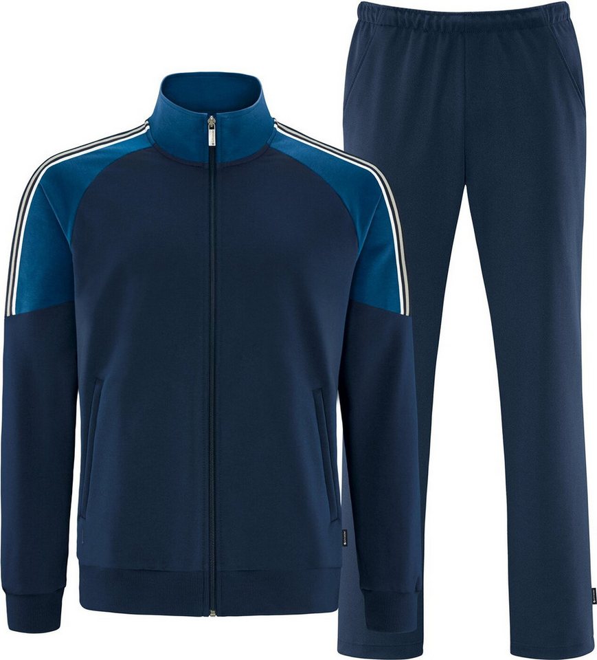SCHNEIDER Sportswear Trainingsanzug FLYNNM-ANZUG bluerise/dunkelblau