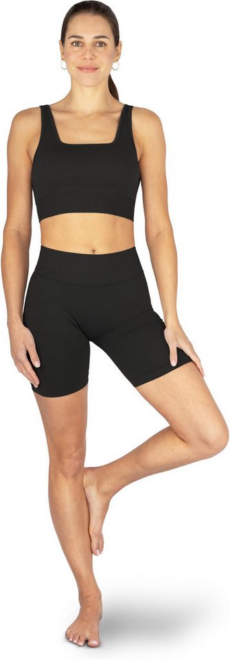 Circle Five Trainingsshorts Scrunch Shorts - Shape Push Up Blickdichte kurze Sporthose Bild 2