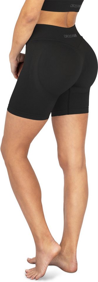 Circle Five Trainingsshorts Scrunch Shorts - Shape Push Up Blickdichte kurze Sporthose Bild 4
