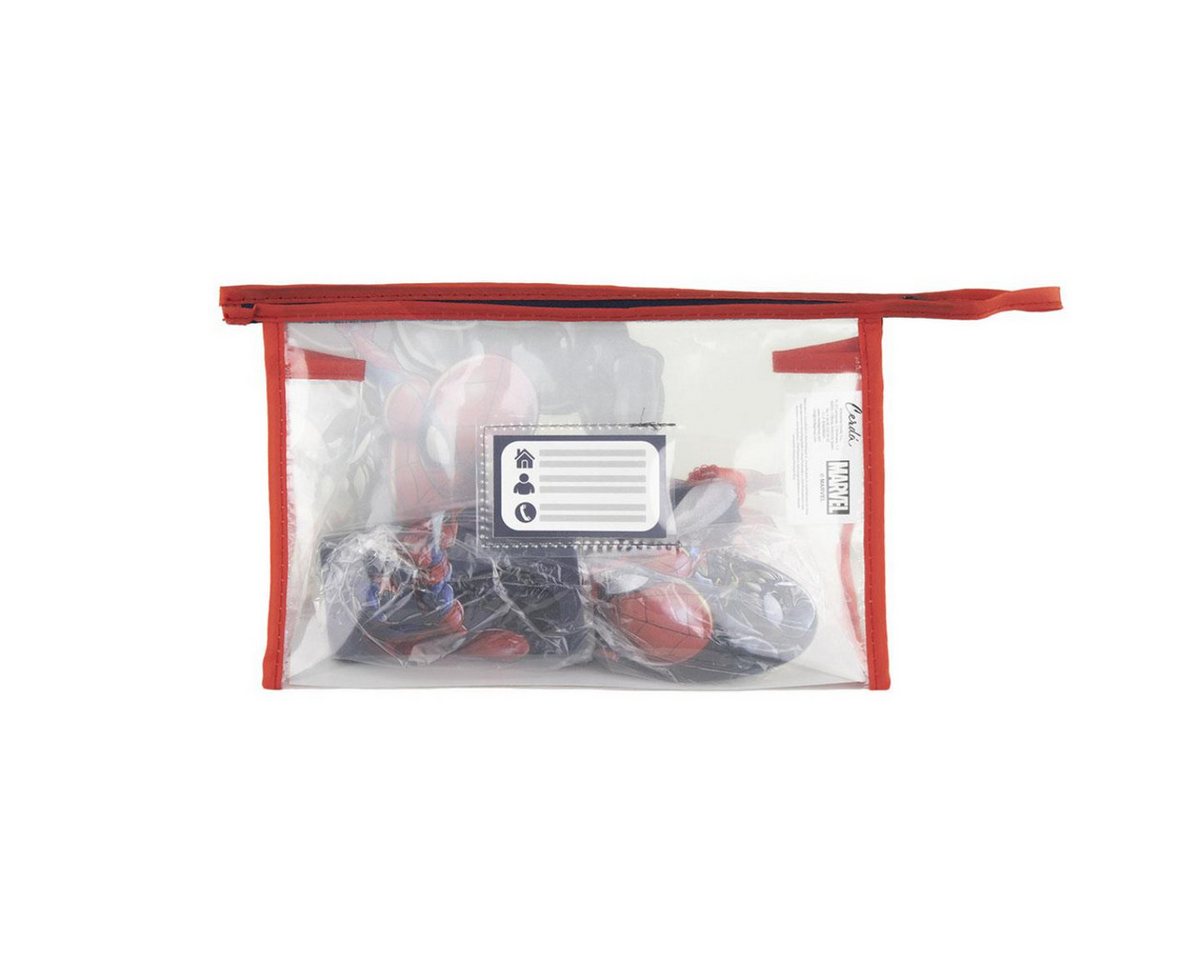 Spiderman Kulturbeutel - Kinder Kulturtasche Waschtasche Kosmetiktasche Reiseaccessoire (3-tlg) Bild 2