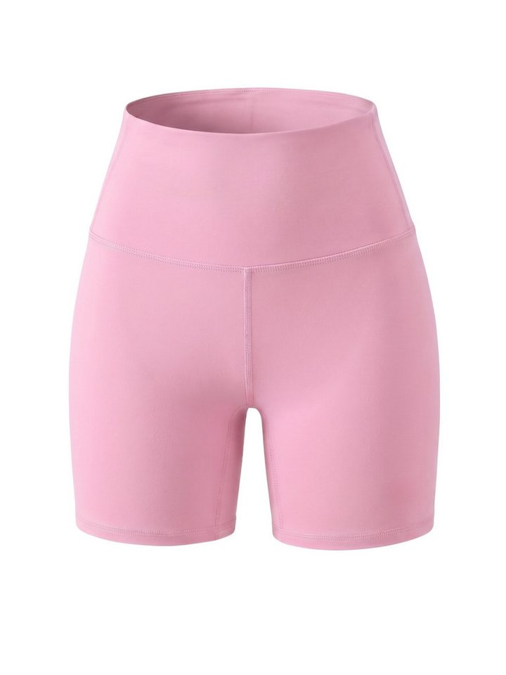 FemmeTone Radlerhose »Skin-Touch« – Nahtlose Yoga-Shorts, High-Waist & blickdicht Kurze Shaping-Tights – Seamless Leggings, Bauch-Weg Bild 4