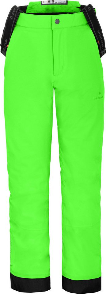 Bergson Skihose PELLY Kinder Skihose, wattiert, 20000 mm Wassersäule, Normalgrößen, Gecko g Bild 4