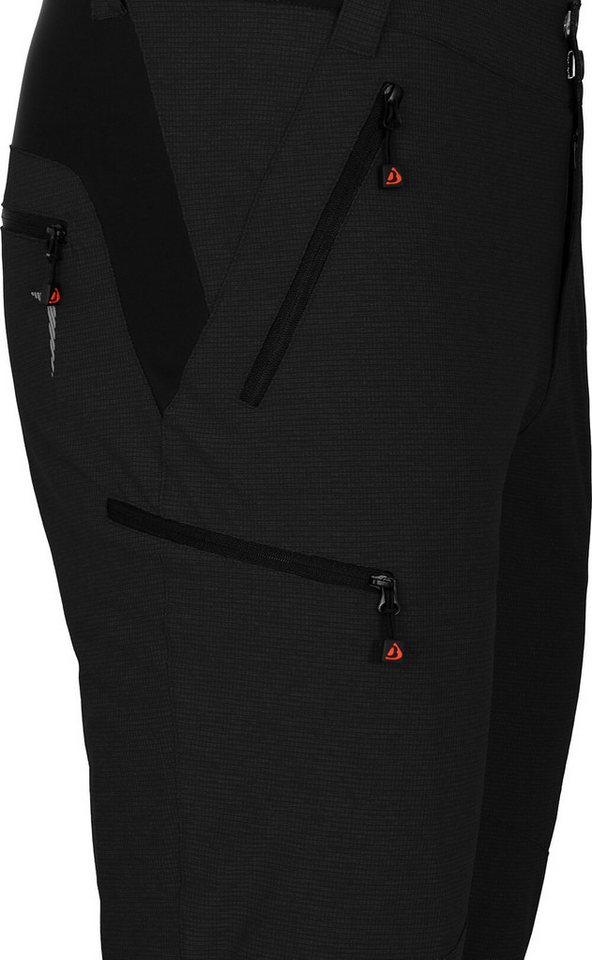 Bergson Fahrradhose PATTI Capri Herren 3/4 Radhose, bielastisch, strapazierfähig, Normalgrößen, schwa