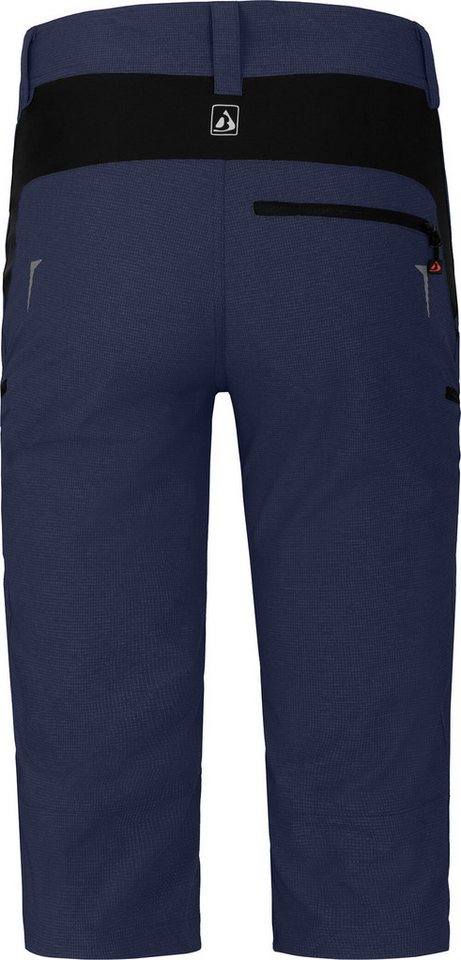 Bergson Fahrradhose PATTI Capri Herren 3/4 Radhose, bielastisch, strapazierfähig, Normalgrößen, peaco