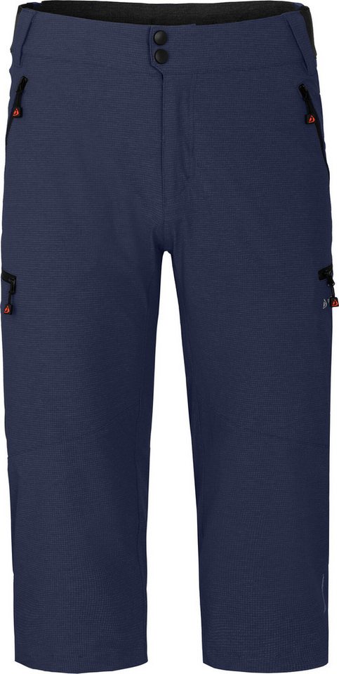 Bergson Fahrradhose PATTI Capri Herren 3/4 Radhose, bielastisch, strapazierfähig, Normalgrößen, peaco Bild 3