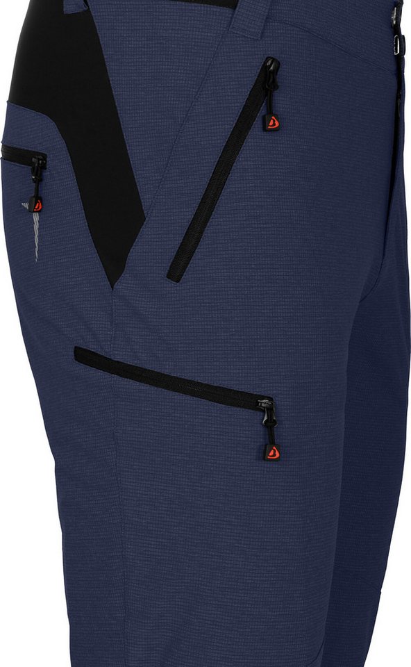 Bergson Fahrradhose PATTI Capri Herren 3/4 Radhose, bielastisch, strapazierfähig, Normalgrößen, peaco Bild 4