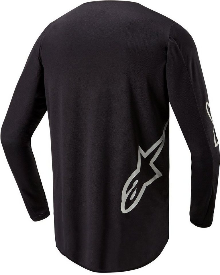 Alpinestars Motocross-Shirt Fluid Graphite Motocross Jersey Atmungsaktiv Bild 4