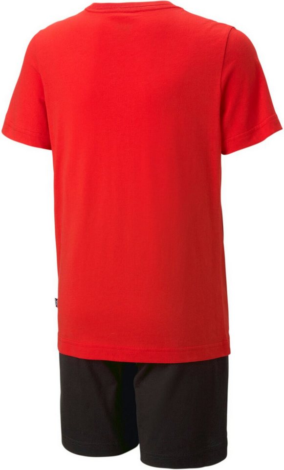 PUMA Trainingsanzug Short Jersey Set B 021 FOR ALL TIME RED