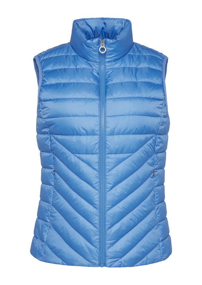 s.Oliver Outdoorjacke Outdoor-Weste Leichte Steppweste mit Stehkragen Bild 3