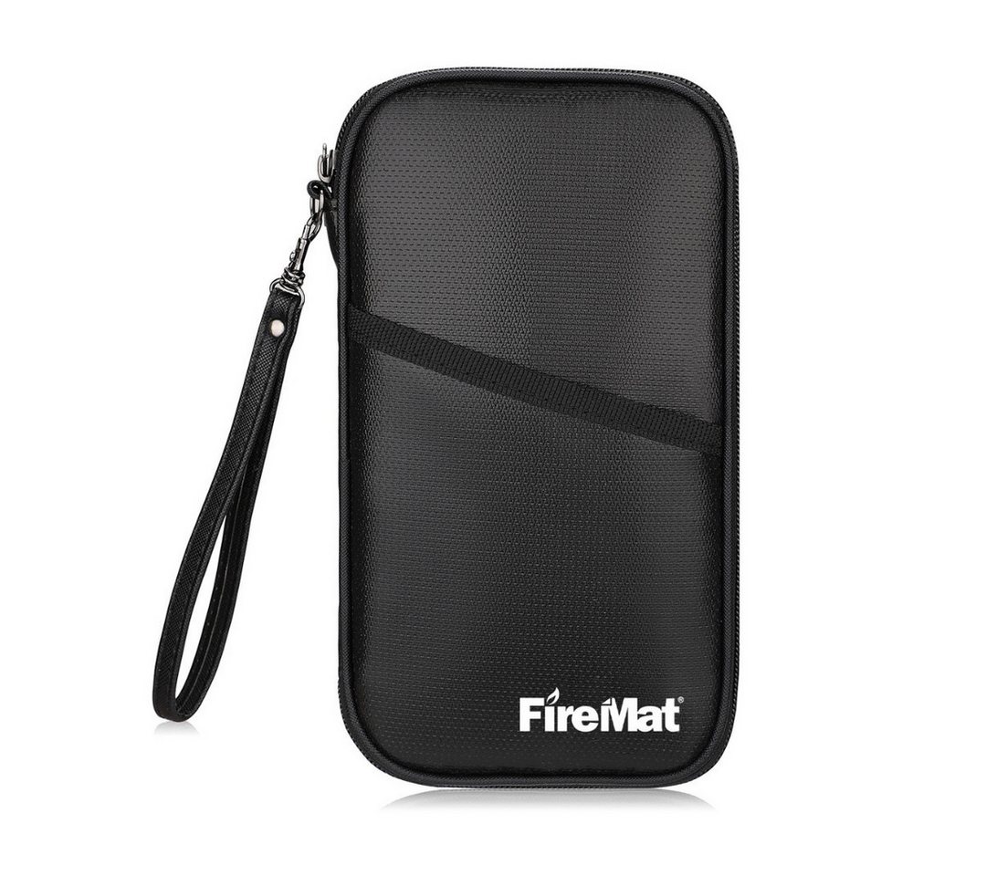 FireMat Reisetasche Feuerfeste & wasserfeste RFID Travelbag Reisepasshülle Reise Organizer, Feuerfest und RFID