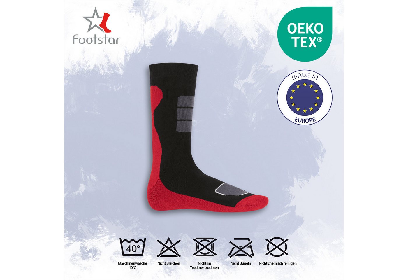 Footstar Thermosocken Herren Wintersocken 6er Pack - Frottee-Socken mit Thermo Effekt Bild 5