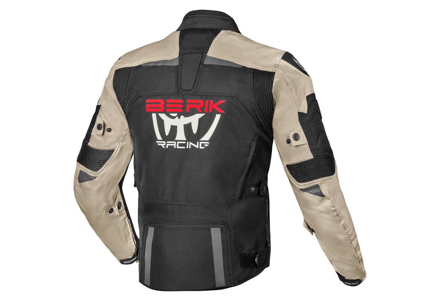 Berik Motorradjacke Amras wasserdichte Motorrad Textiljacke Verbindungsreißverschluss,Ellenbogenprotektoren enthalten,herausn