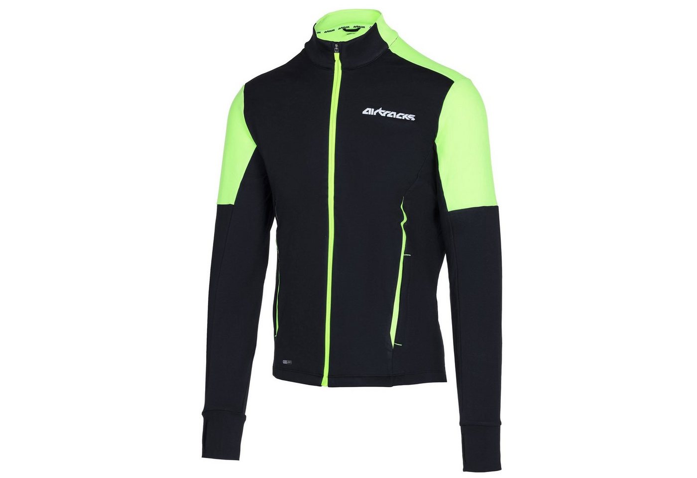 Airtracks Laufshirt Winter Herren Sweatshirt Langarm Pro Line (Funktionsshirt mit Fleece optimal) für die kalte Jahreszeit Herbst -Winter » S M L XL XXL « Bild 5