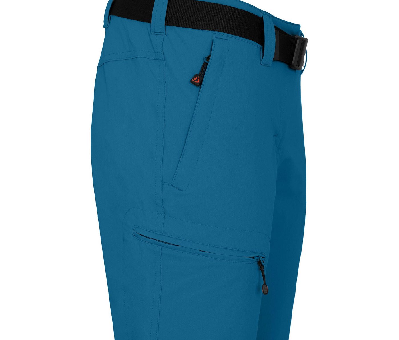 Bergson Outdoorhose MENA 7/8 (slim) vielseitige Damen 7/8 Wanderhose, Normalgrößen, saphir blau