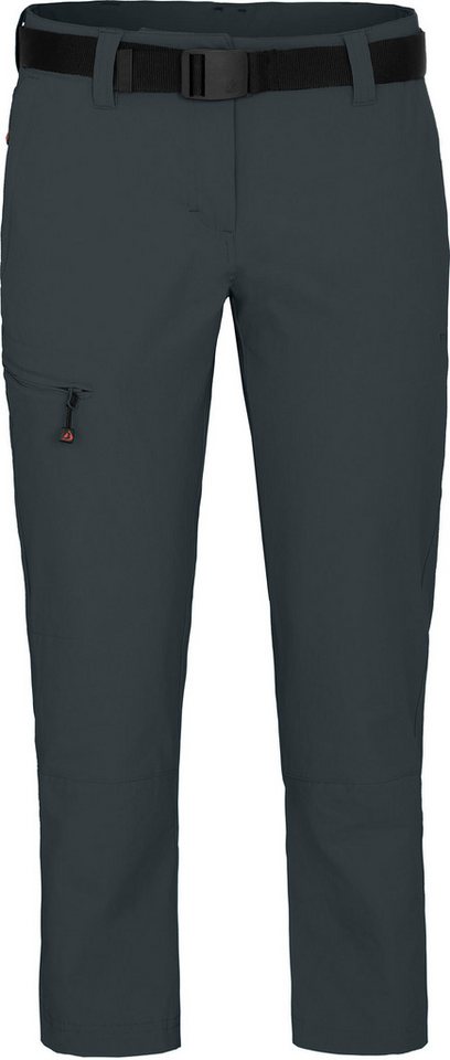 Bergson Outdoorhose MENA 7/8 (slim) vielseitige Damen 7/8 Wanderhose, Normalgrößen, dunkel grau Bild 3