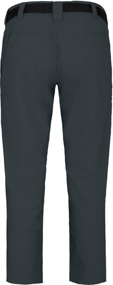 Bergson Outdoorhose MENA 7/8 (slim) vielseitige Damen 7/8 Wanderhose, Normalgrößen, dunkel grau Bild 4