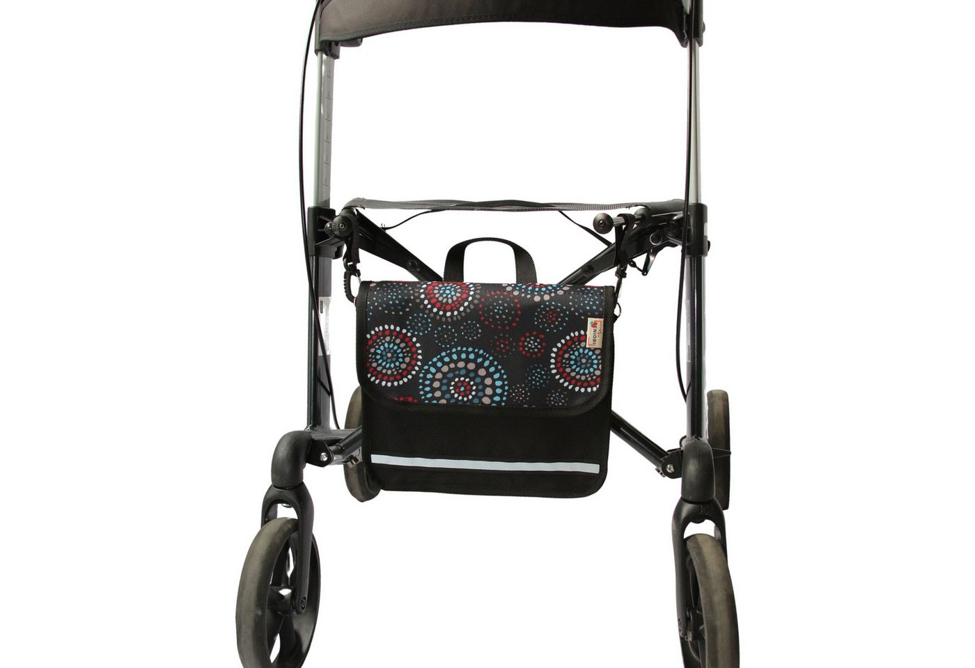 Seniori Aufbewahrungstasche multifunktionale Tasche für Rollstühle UNTER DEM SITZ Rollstuhltasche, 1U - Kreise Bild 3