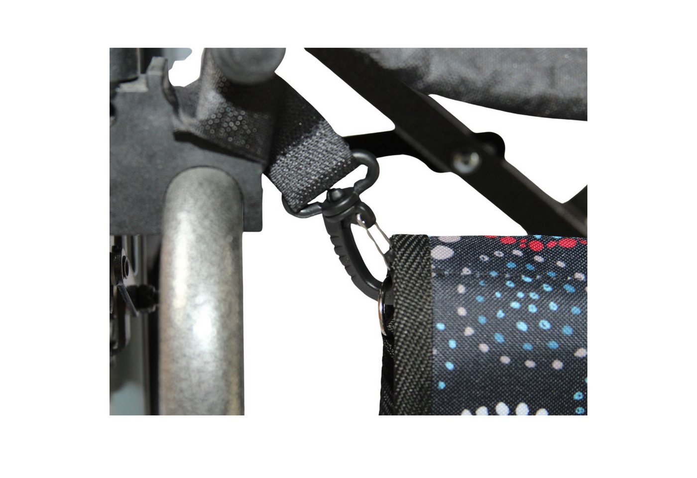 Seniori Aufbewahrungstasche multifunktionale Tasche für Rollstühle UNTER DEM SITZ Rollstuhltasche, 1U - Kreise Bild 4