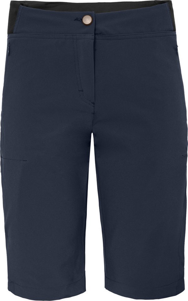 Bergson Outdoorhose AALBORG Vario Bermuda Damen Wandershorts, recycelt, elastisch, sportlich, Normalgrößen, nav Bild 4