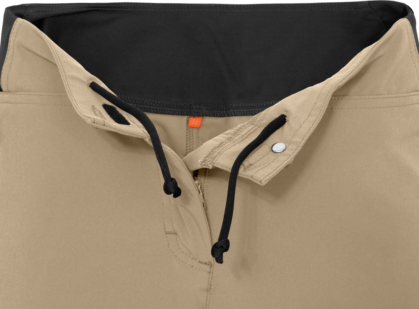 Bergson Outdoorhose AALBORG Vario Bermuda Damen Wandershorts, recycelt, elastisch, sportlich, Normalgrößen, bei