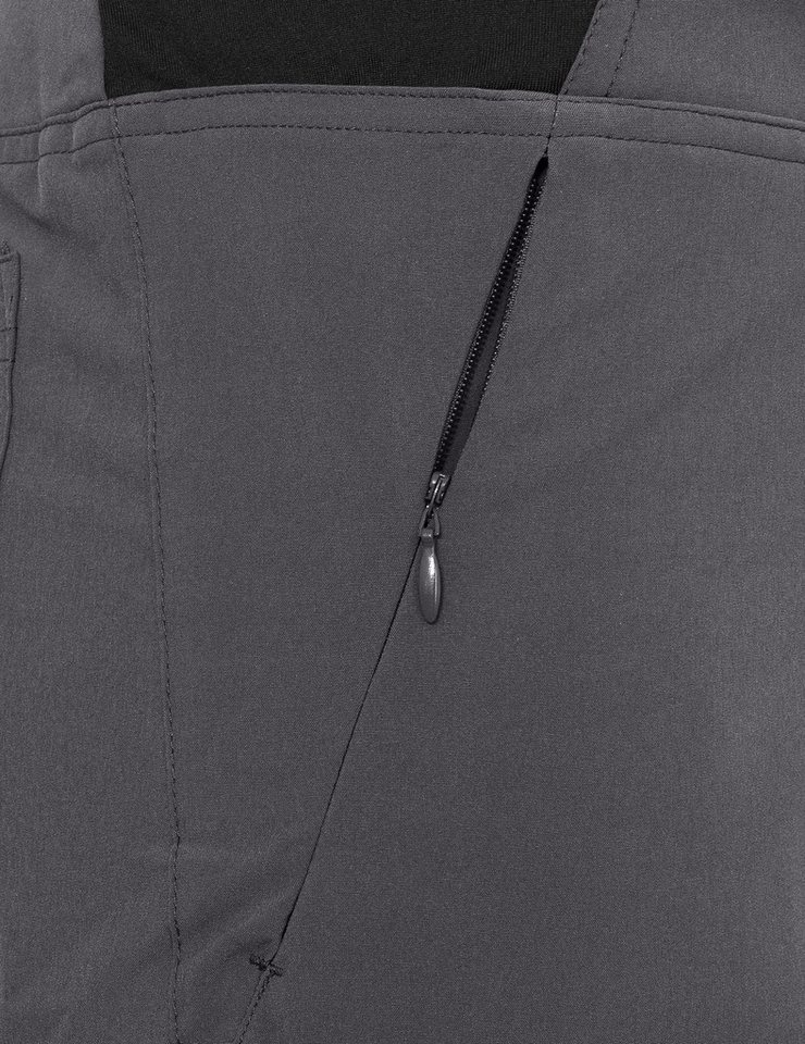 Bergson Outdoorhose AALBORG Vario Bermuda Damen Wandershorts, recycelt, elastisch, sportlich, Normalgrößen, grau Bild 4