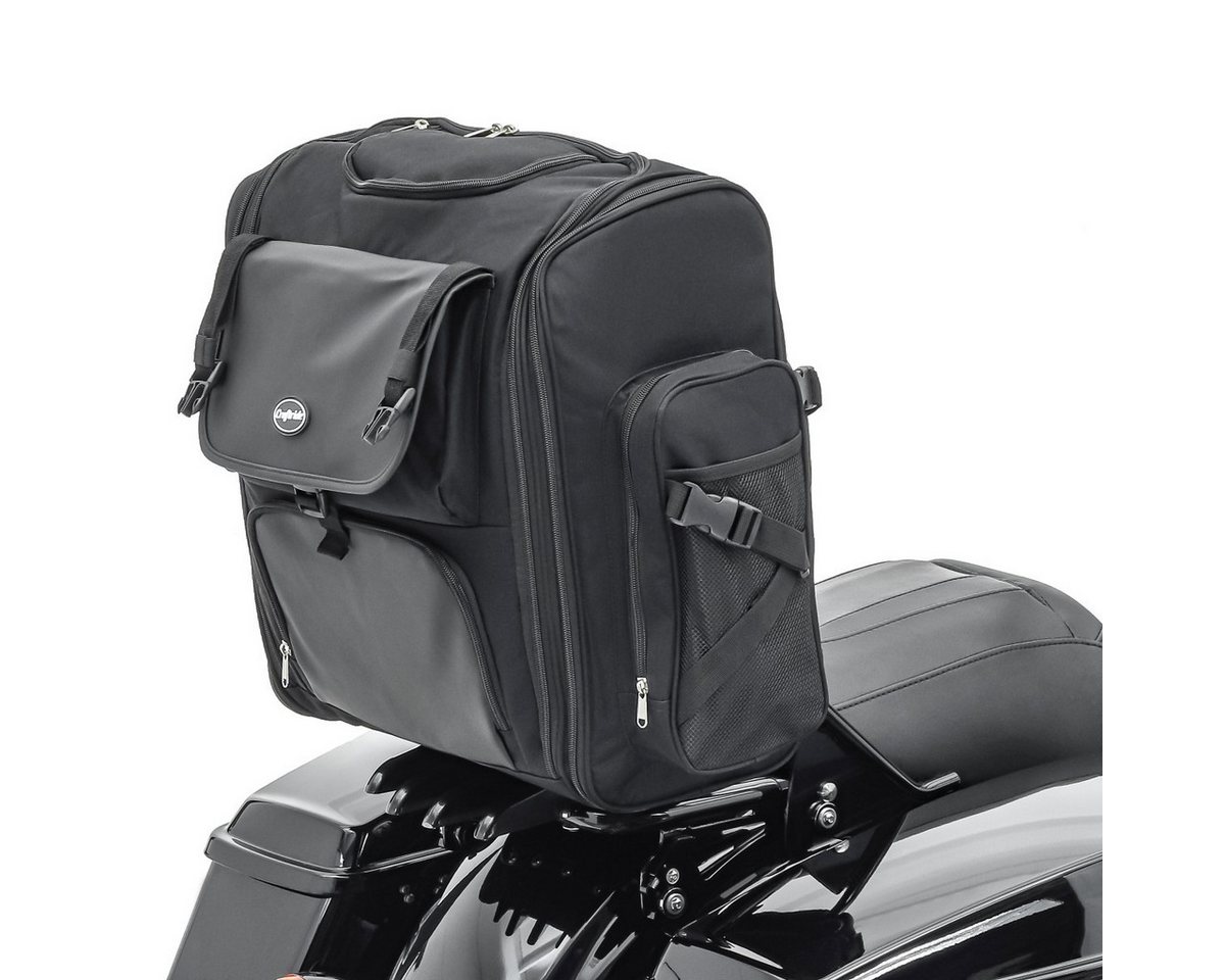 Craftride Reisetasche Sissybar Tasche mit Gepäckrolle für Chopper # SXL Hecktasche Bild 4