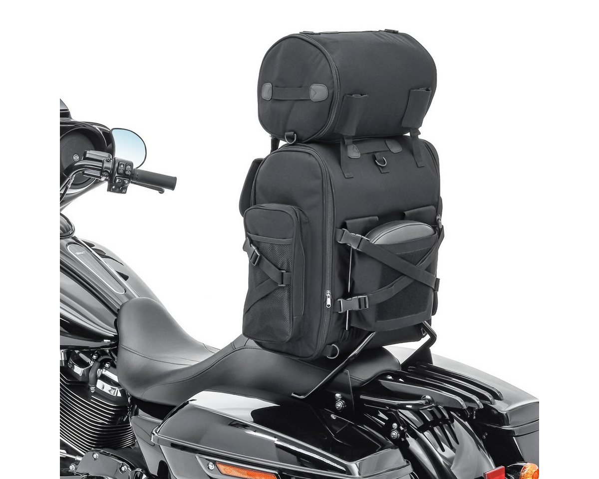 Craftride Reisetasche Sissybar Tasche mit Gepäckrolle für Chopper # SXL Hecktasche Bild 5