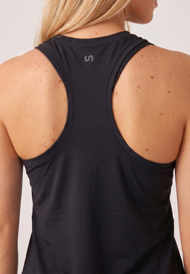 SNOCKS Sporttop Sport Tanktop mit Racerback Damen (1-tlg) schnell trocknend aus recyceltem Funktionsmaterial