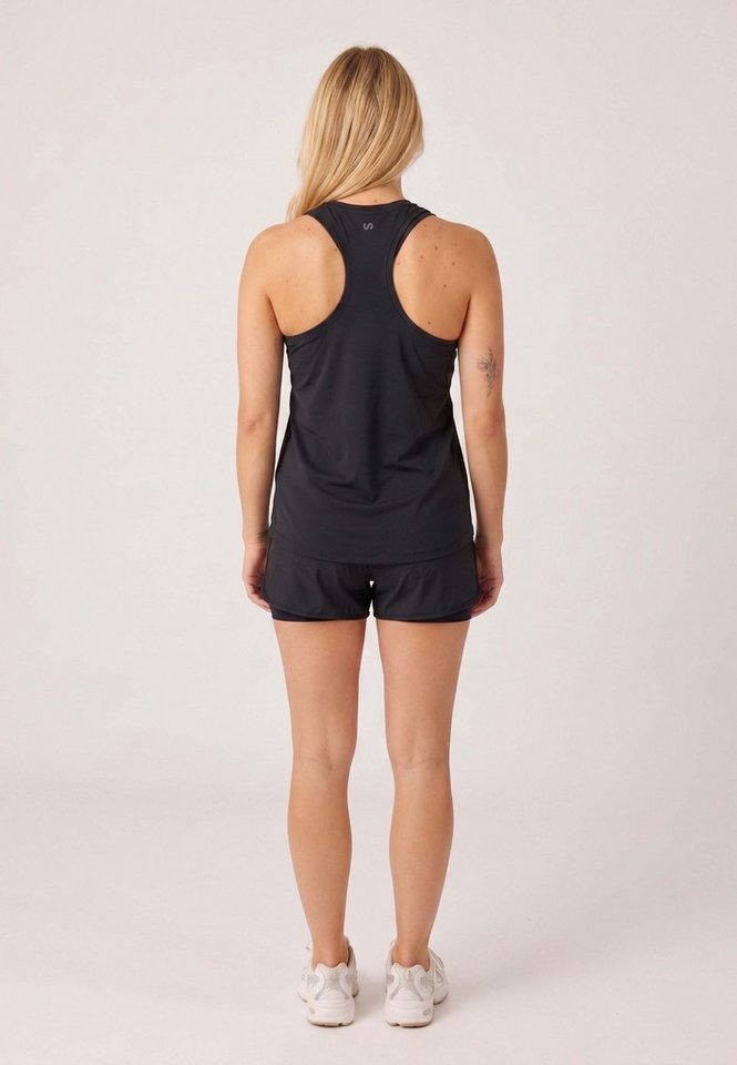 SNOCKS Sporttop Sport Tanktop mit Racerback Damen (1-tlg) schnell trocknend aus recyceltem Funktionsmaterial Bild 2