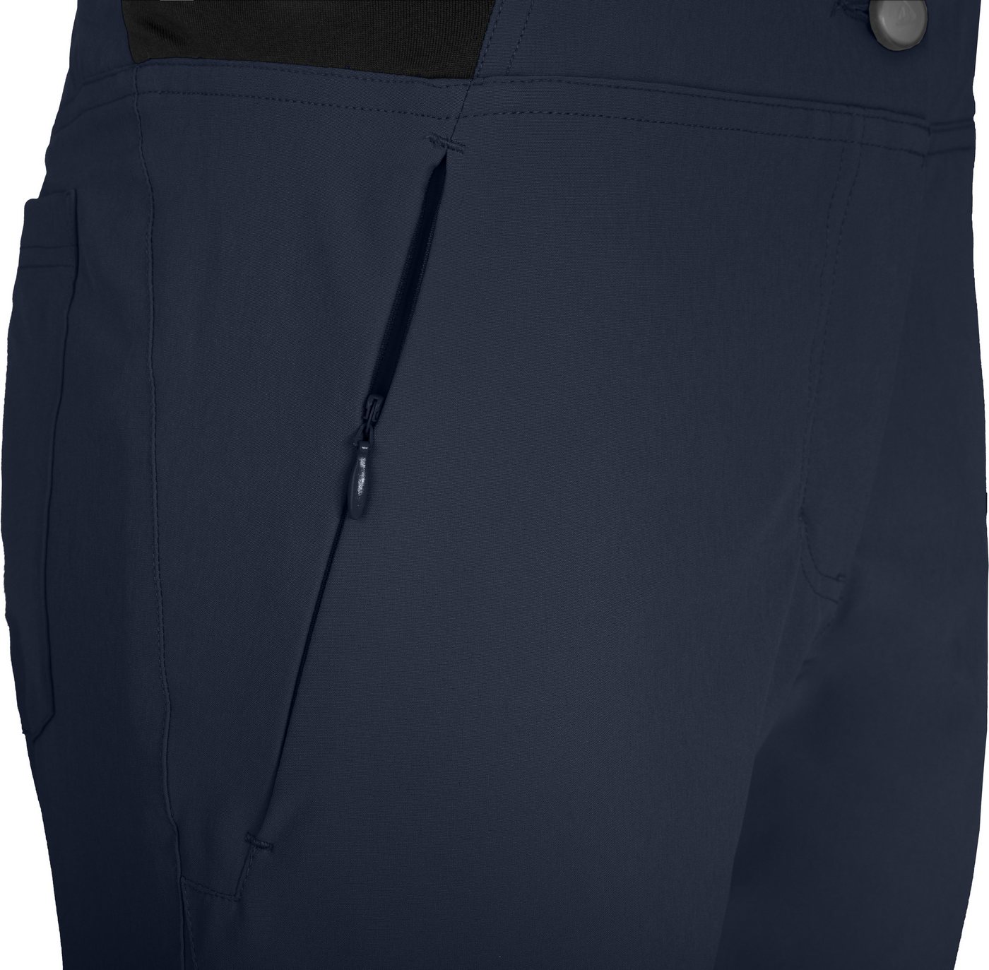 Bergson Outdoorhose AALBORG Vario (slim) Damen Wanderhose, recycelt, elastisch, sportlich, Normalgrößen, navy
