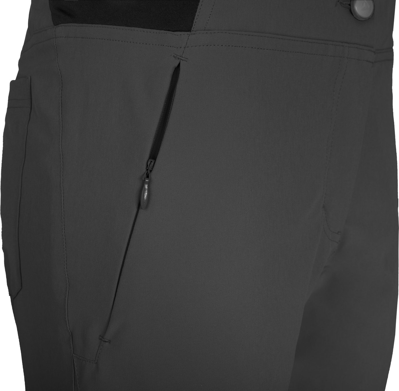 Bergson Outdoorhose AALBORG Vario (slim) Damen Wanderhose, recycelt, elastisch, sportlich, Normalgrößen, schwa