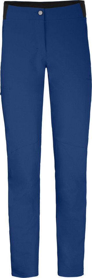 Bergson Outdoorhose AALBORG Vario (slim) Damen Wanderhose, recycelt, elastisch, sportlich, Normalgrößen, blau Bild 3