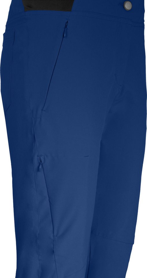 Bergson Outdoorhose AALBORG Vario (slim) Damen Wanderhose, recycelt, elastisch, sportlich, Normalgrößen, blau Bild 4