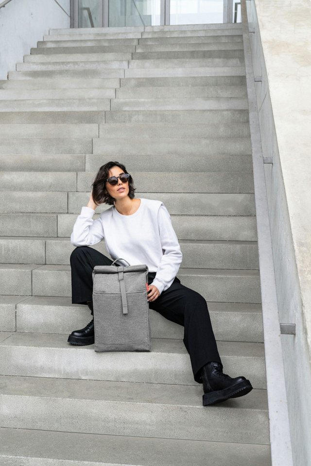 REISENTHEL® Einkaufsshopper urban rolltop twist silver Bild 2