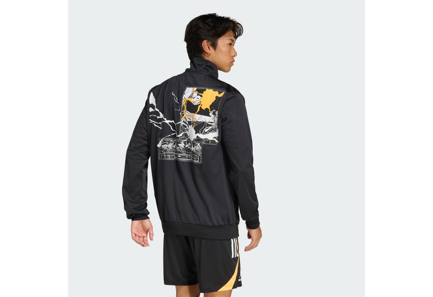 adidas Performance Trainingstop ALL BLACKS X MARVEL TRACK TOP (1-tlg) Bild 3