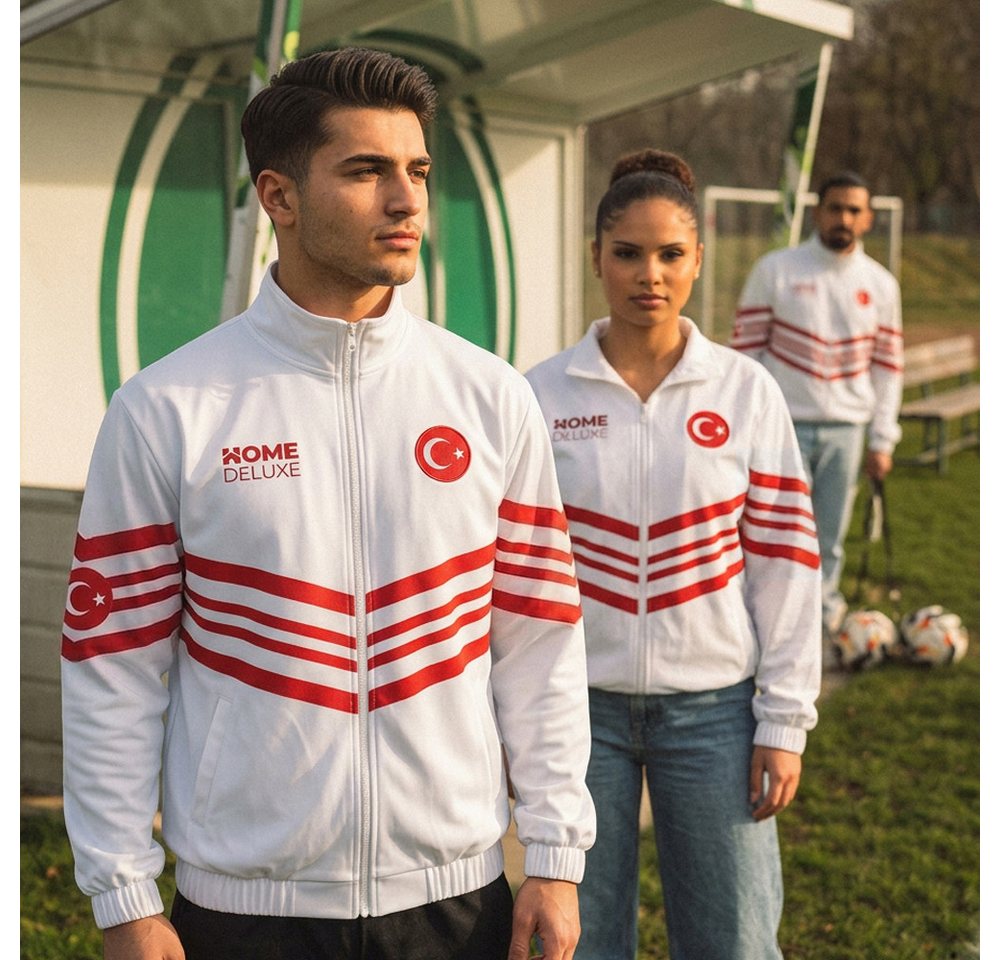 HOME DELUXE Trainingsjacke TEAM TÜRKEI - JACKE 2026 Sportjacke, Fußballjacke, Oversize