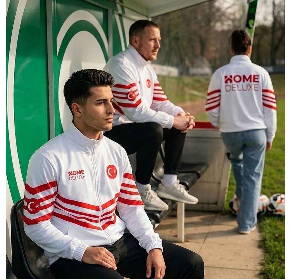 HOME DELUXE Trainingsjacke TEAM TÜRKEI - JACKE 2026 Sportjacke, Fußballjacke, Oversize Bild 3