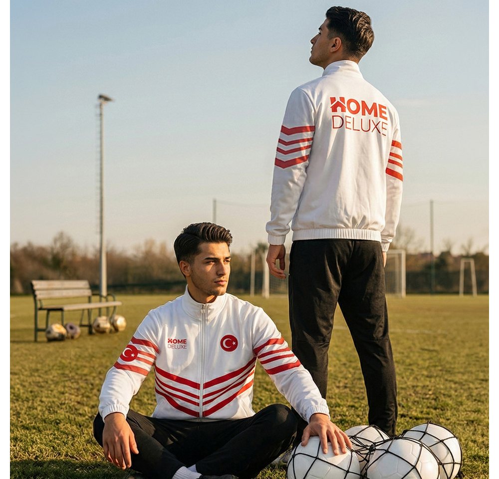 HOME DELUXE Trainingsjacke TEAM TÜRKEI - JACKE 2026 Sportjacke, Fußballjacke, Oversize Bild 4