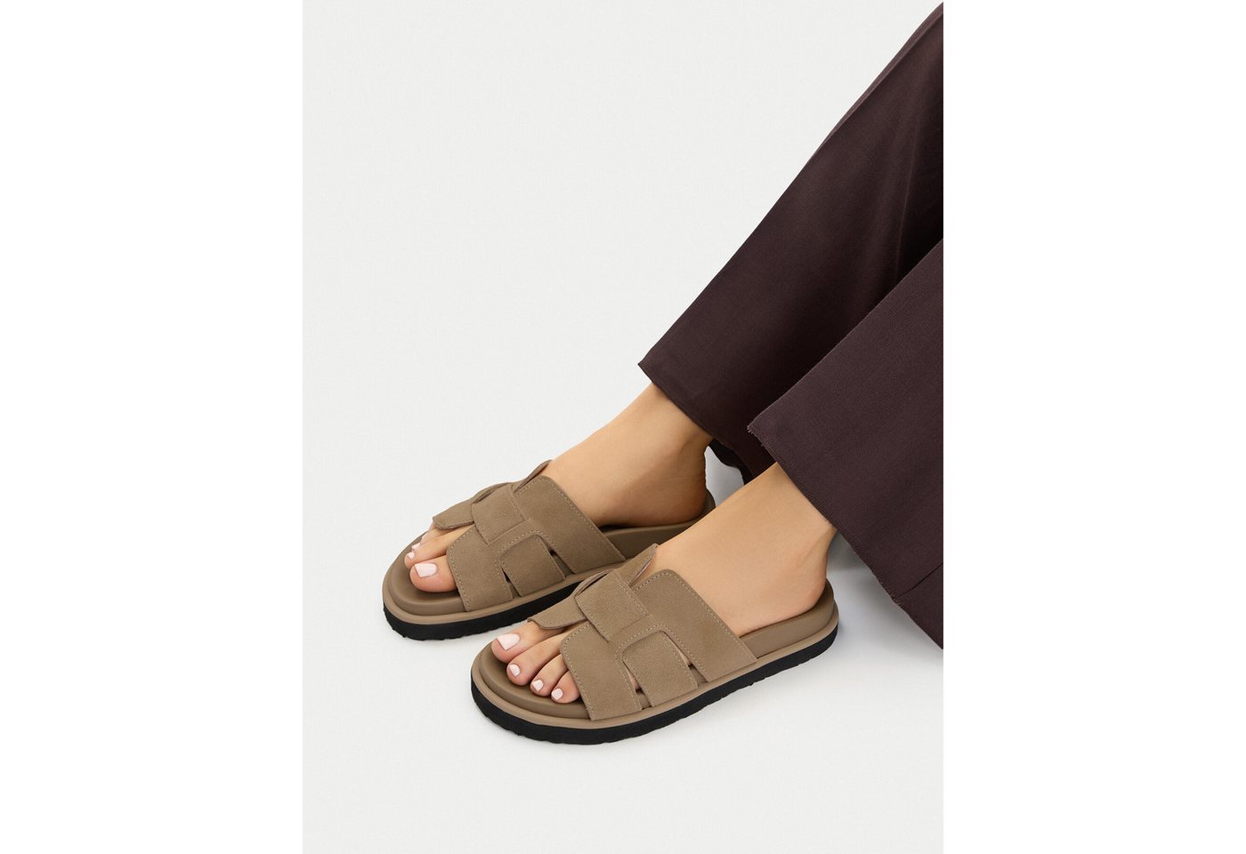 GINO ROSSI Gino Rossi Damen-Flip-Flops Beige Badepantolette