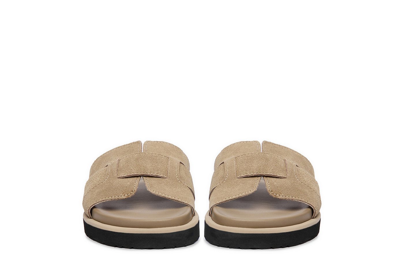 GINO ROSSI Gino Rossi Damen-Flip-Flops Beige Badepantolette Bild 3