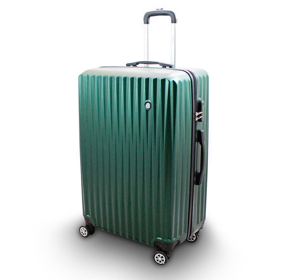 Barut Hartschalen-Trolley Barut Reisekoffer XL Modell General Grün, 4 Rollen