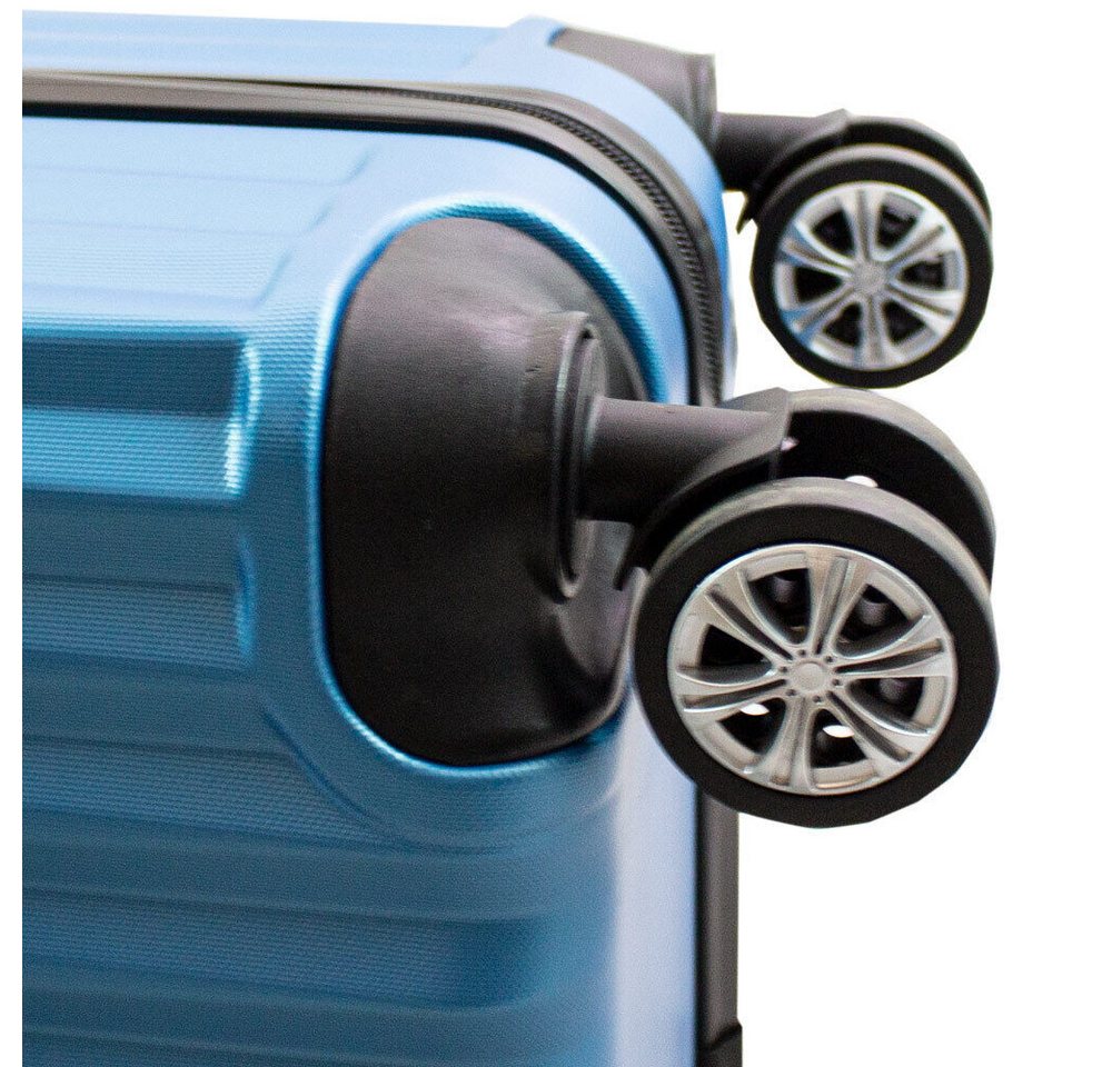 Barut Hartschalen-Trolley Barut Reisekoffer M Modell General Blau, 4 Rollen Bild 2