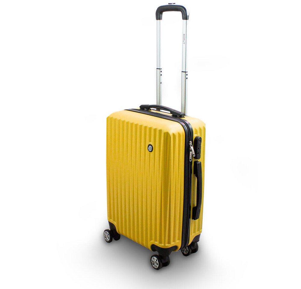 Barut Hartschalen-Trolley Barut Reisekoffer M Modell General Gelb, 4 Rollen Bild 3
