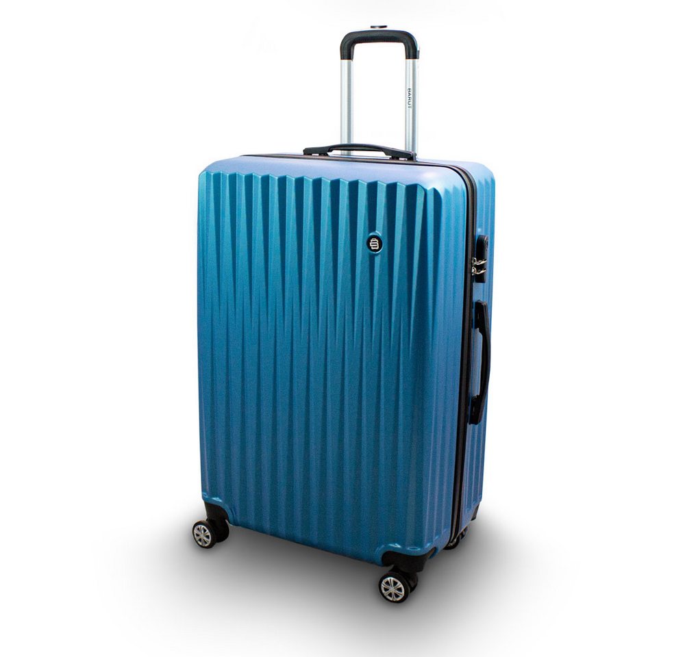 Barut Hartschalen-Trolley Barut Reisekoffer XL Modell General Blau, 4 Rollen Bild 3