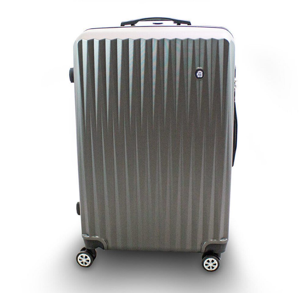 Barut Hartschalen-Trolley Barut Reisekoffer XL Modell General Grau, 4 Rollen Bild 4