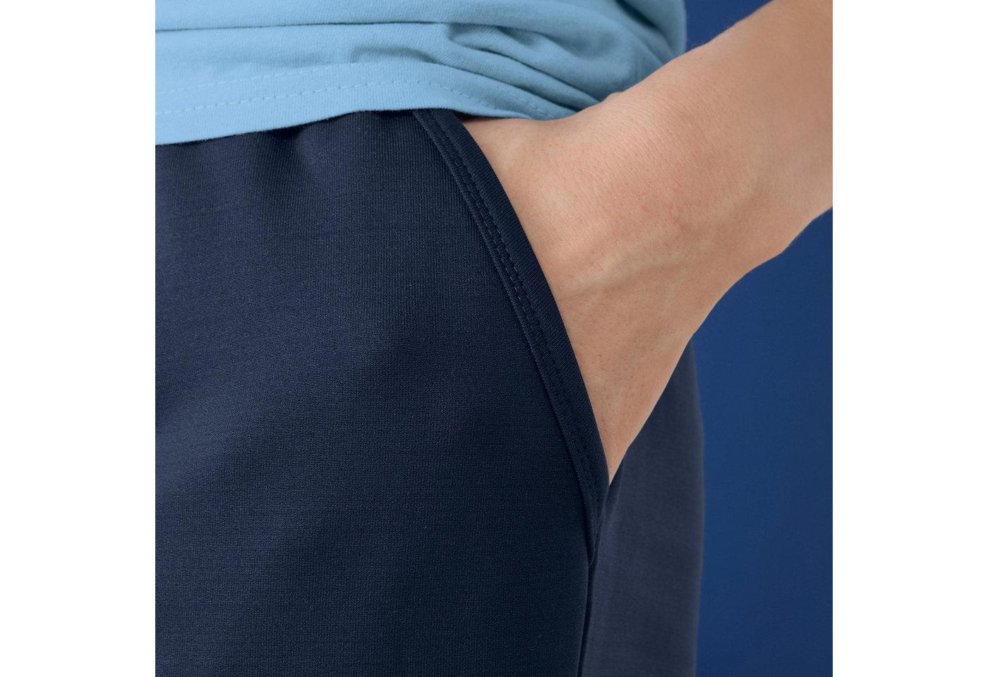 Erwin Müller Freizeitanzug Damen-Freizeithose, lang, Uni Bild 2