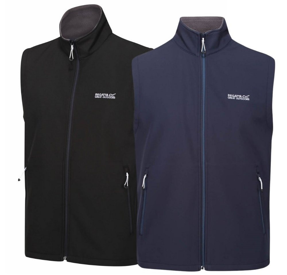 RennerXXL Softshellweste Bradwell III Softshell Outdoor Weste Herren Übergrößen Bild 3